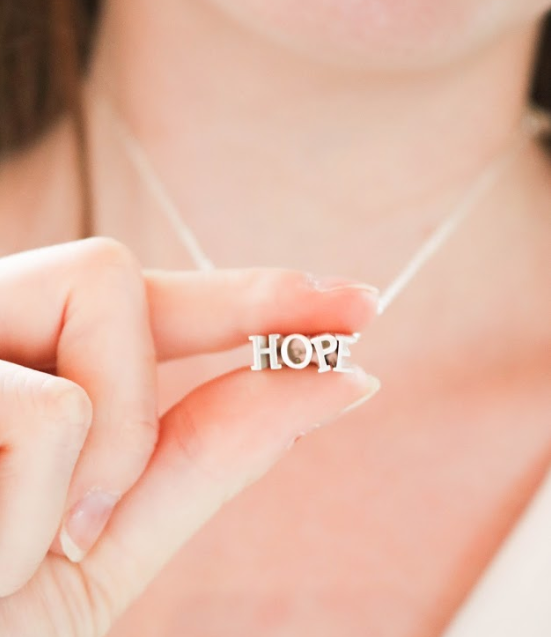 HOPE Necklace - Silver