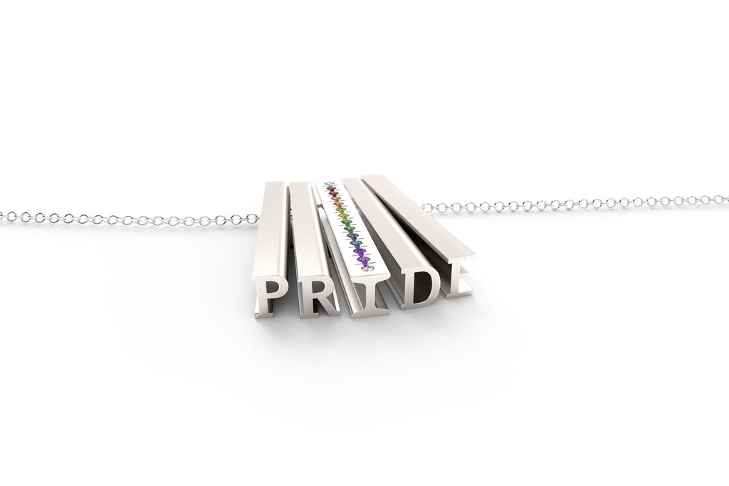 Pride Classic Key Necklace, Equal Symbol / Gold