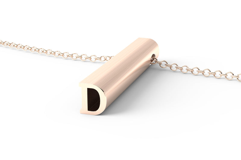 Rose Gold Pendant Necklace