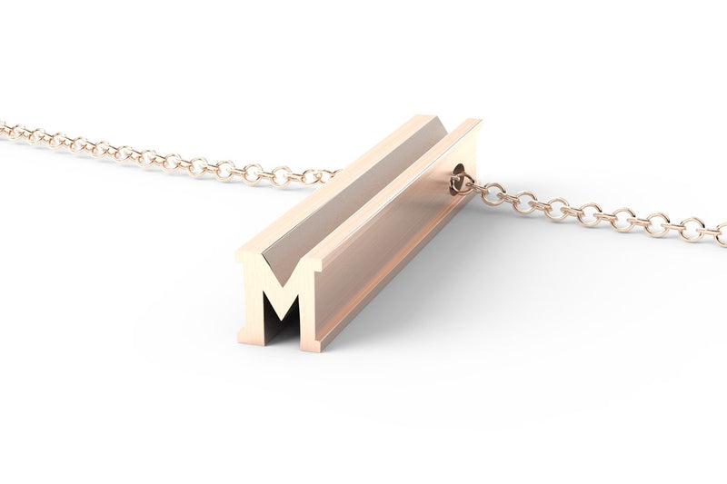 M - Long Pendant Necklace