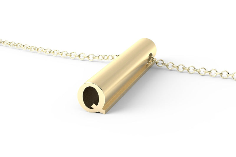 Q - Long Pendant Necklace