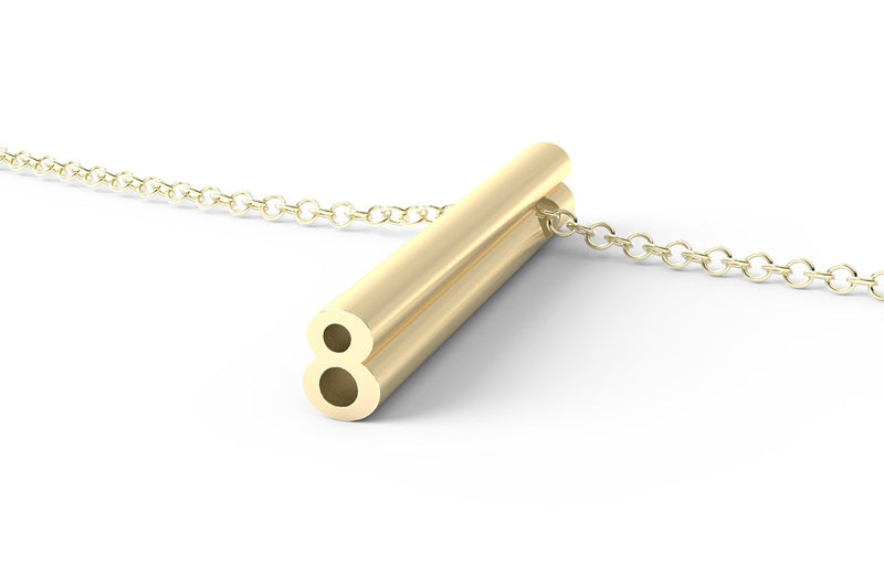 EIGHT - Long Pendant Necklace