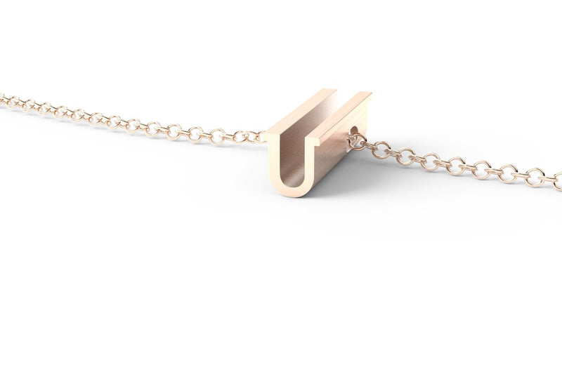 U - Short Pendant Necklace