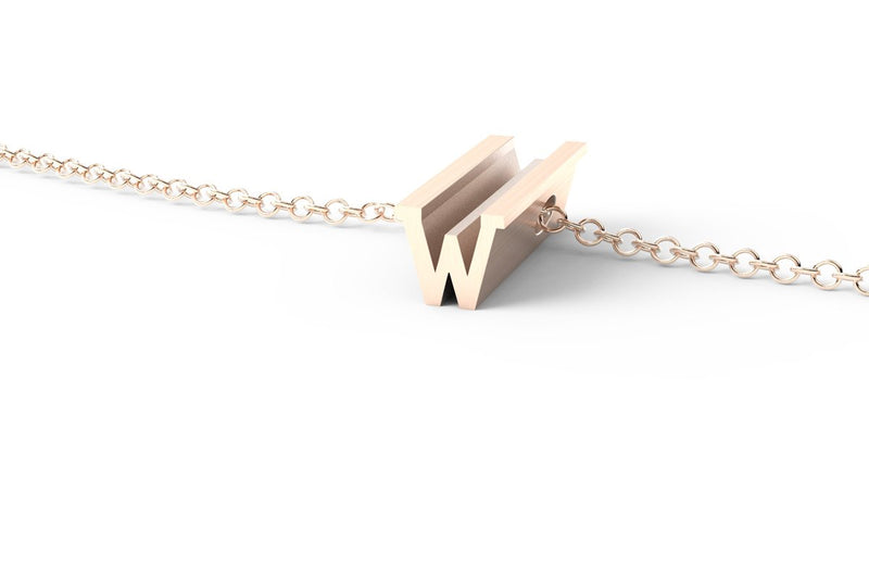 W - Short Pendant Necklace