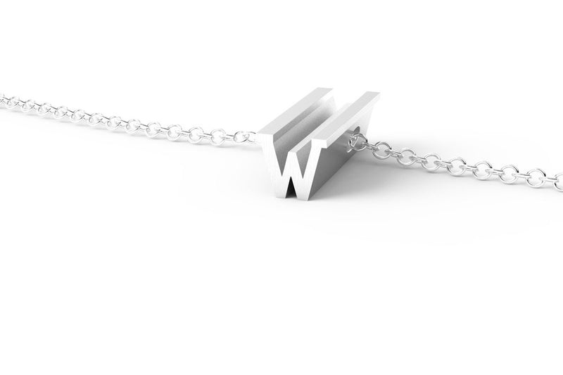 W - Short Pendant Necklace