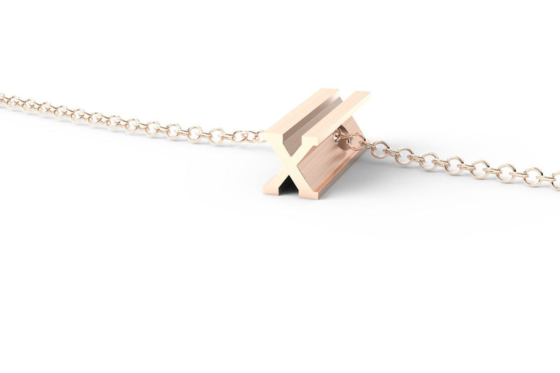X - Short Pendant Necklace
