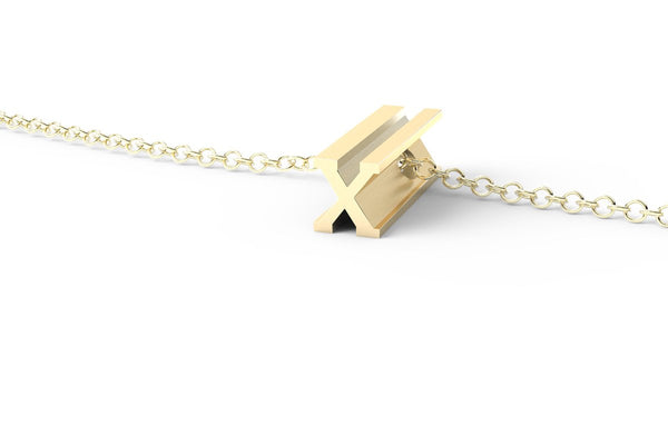 X - Short Pendant Necklace