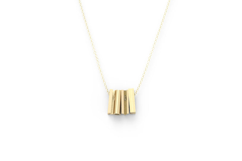 LOVE Necklace - 14k Yellow Gold