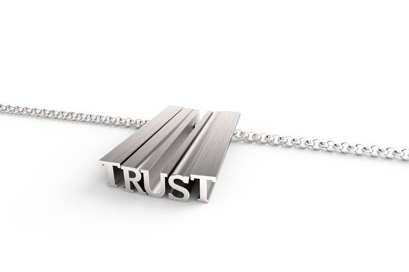 TRUST Necklace - Silver