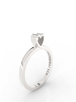 HEART RING STERLING SILVER