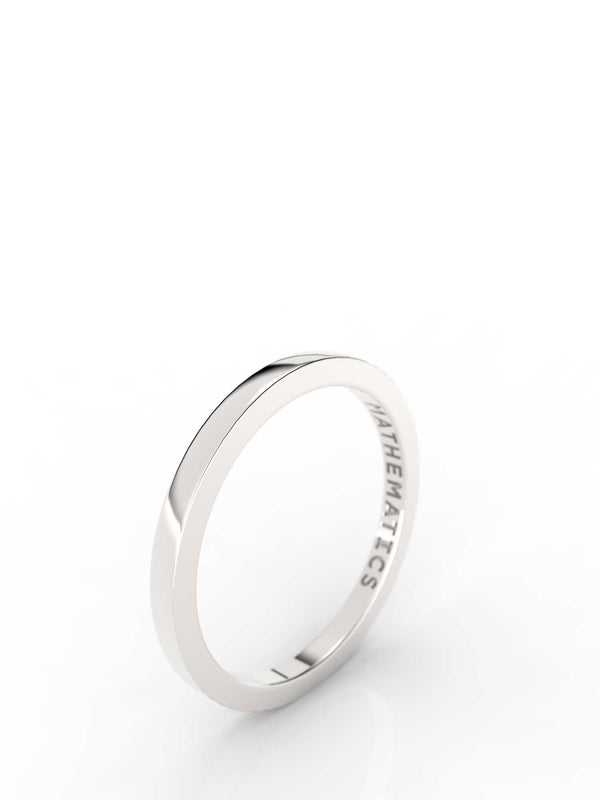 STACKING BAND RING STERLING SILVER