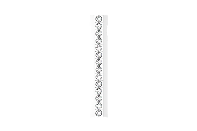 STONE BAR - 14k Diamond Pavé - Pendant